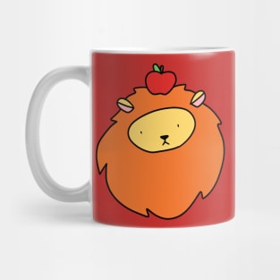 Apple Lion Face Mug